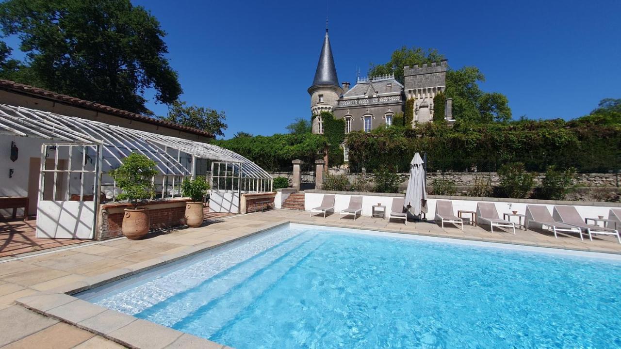 Chateau Belle Epoque - Chambres D'Hotes & Gites Linxe Luaran gambar